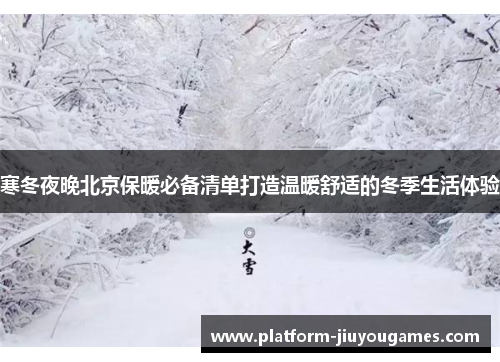 寒冬夜晚北京保暖必备清单打造温暖舒适的冬季生活体验